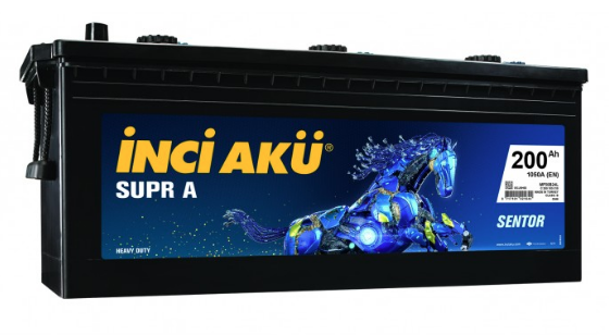 İnci Akü 12V 200 Ah Ağır Vasıta Aküsü - En Uygun Fiyat
