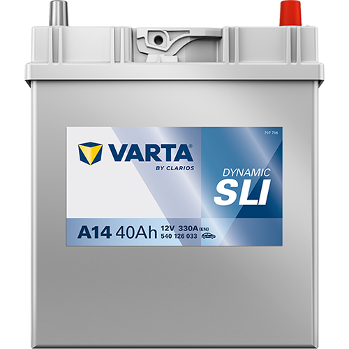 Varta Akü 12V 40Ah İNCE (A14) - Görsel 3