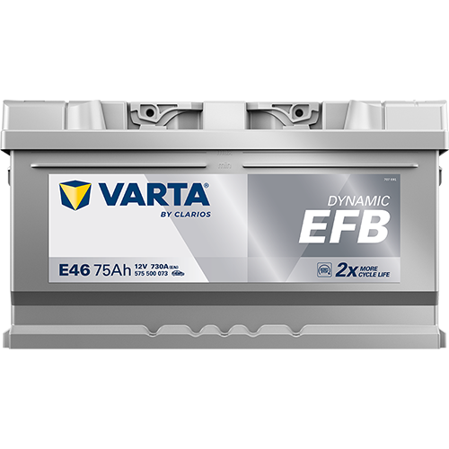 75 Amper EFB Varta Akü (E46) - Görsel 3