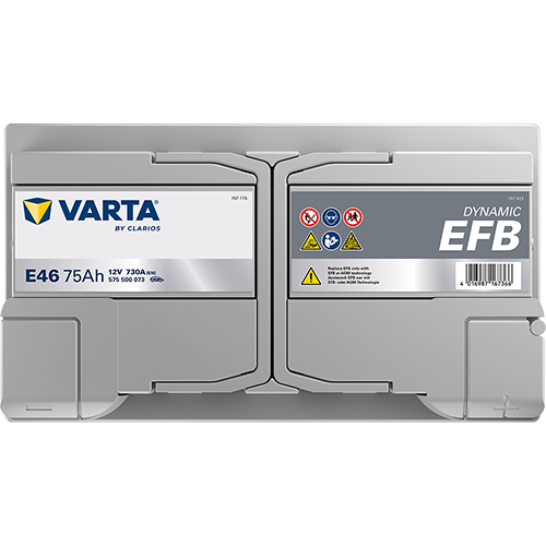 75 Amper EFB Varta Akü (E46) - Görsel 4