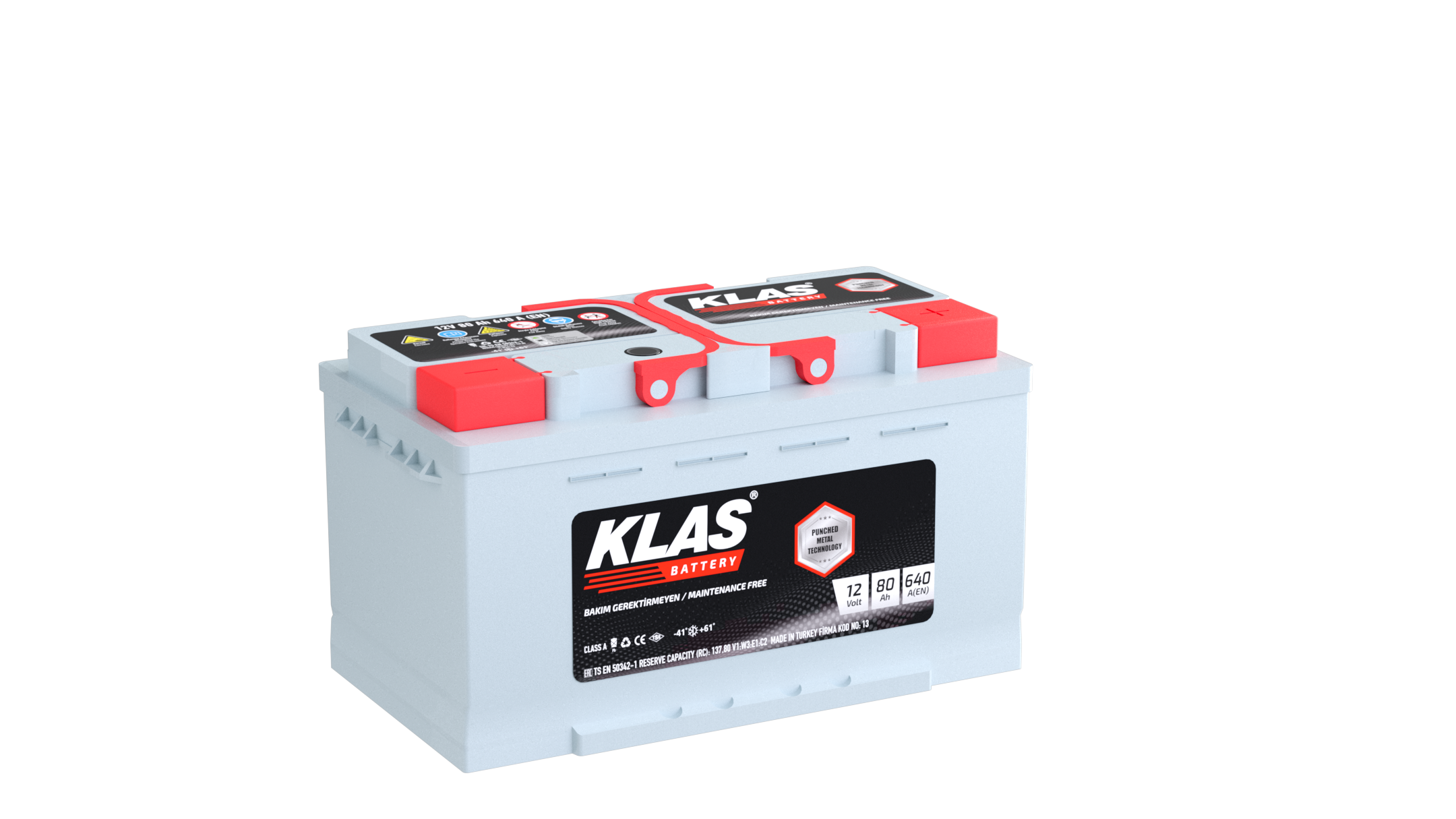80 Amper Klas Akü